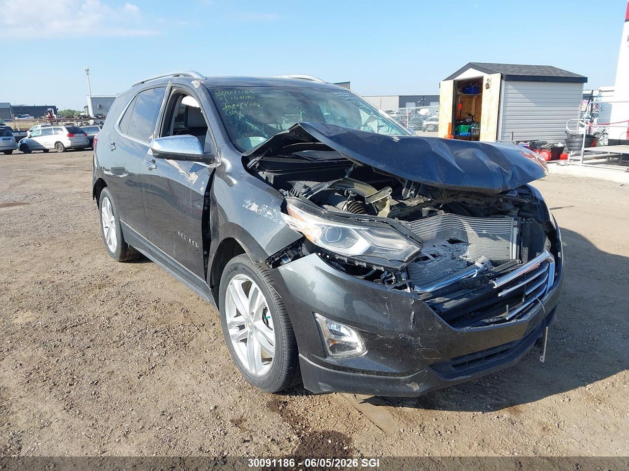 2GNAXXEV9M6153090 · 2021 CHEVROLET EQUINOX PREMIER