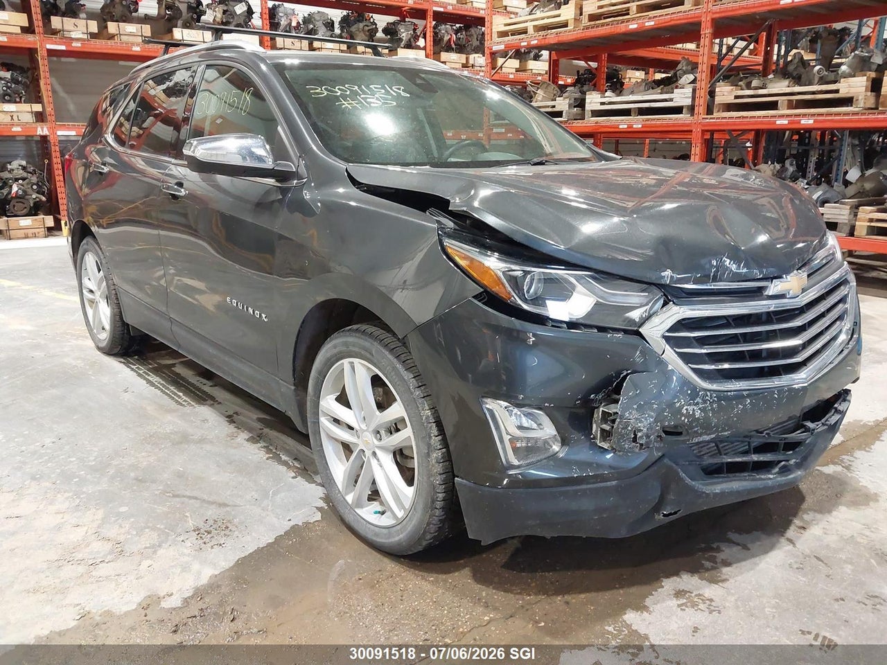 2GNAXWEX3J6187162 · 2018 CHEVROLET EQUINOX PREMIER