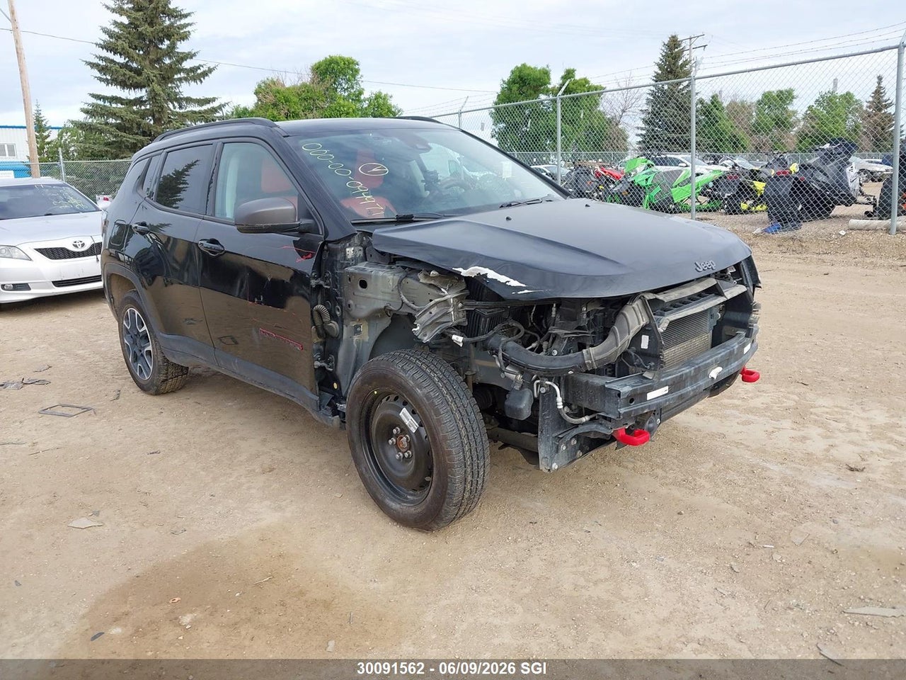3C4NJDDBXLT149917 · 2020 JEEP COMPASS TRAILHAWK