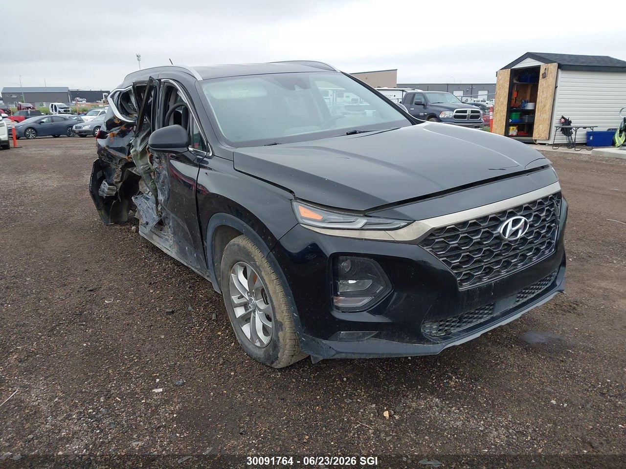 5NMS2CAD6KH055030 · 2019 HYUNDAI SANTA FE SE