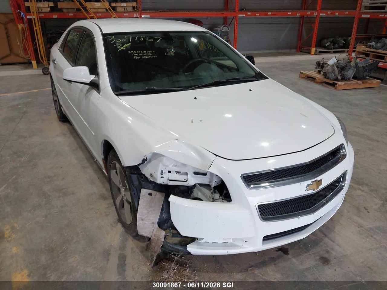 1G1ZC5EU9CF313176 · 2012 CHEVROLET MALIBU 1LT