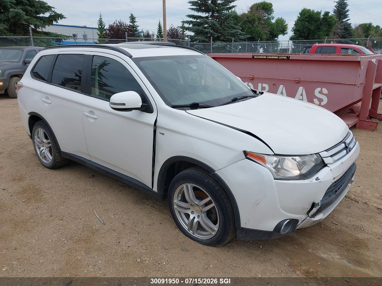JA4JZ3AX4FZ601238 · 2015 MITSUBISHI OUTLANDER SE