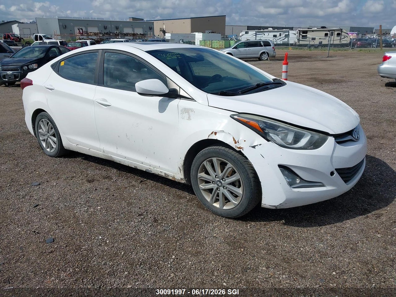 KMHDH4AE5GU571140 · 2016 HYUNDAI ELANTRA SPORT APPEARANCE