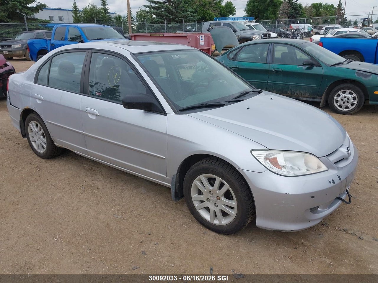 2HGES16635H029921 · 2005 HONDA CIVIC LX