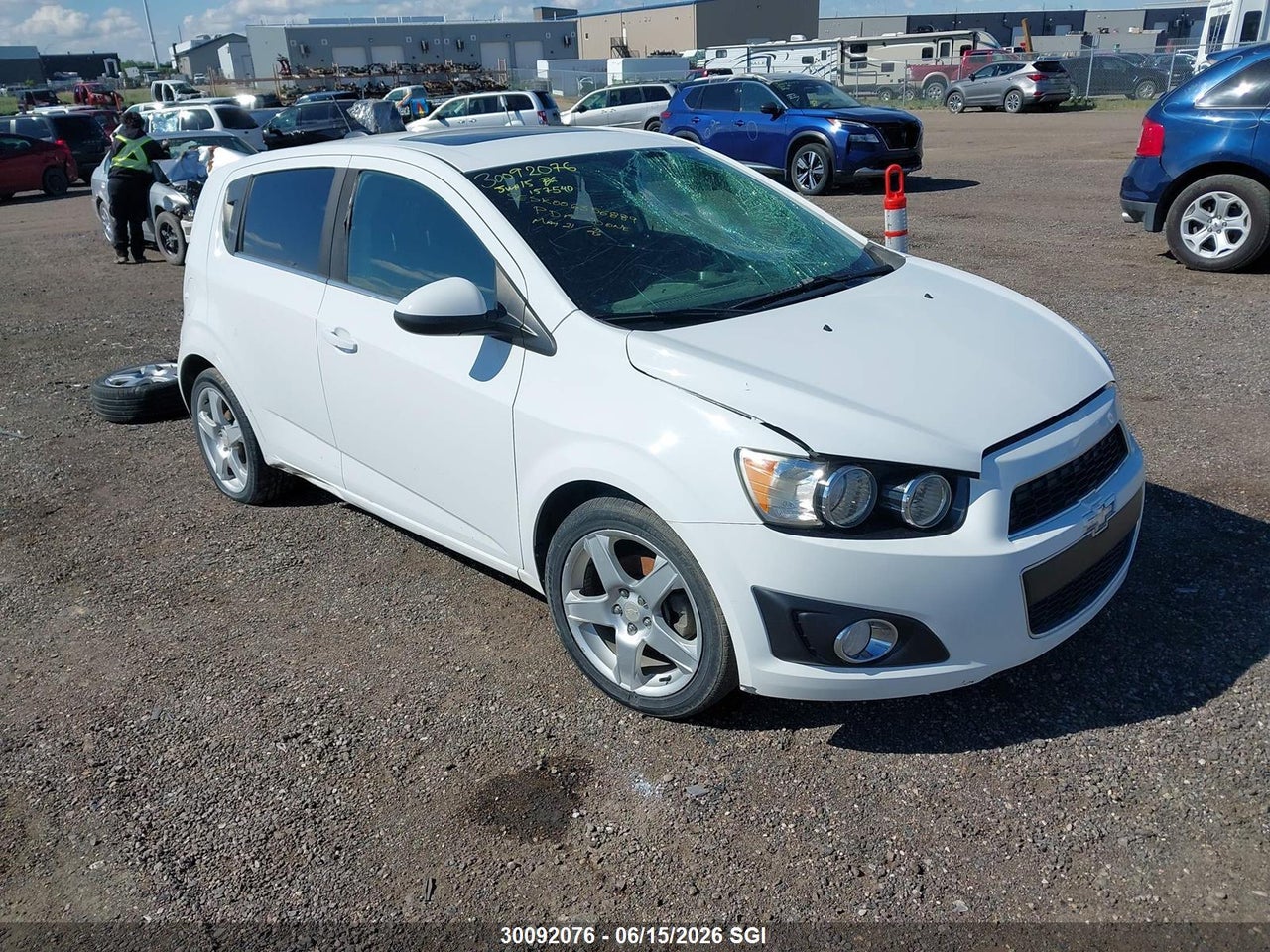 1G1JC6SB2G4157540 · 2016 CHEVROLET SONIC LT