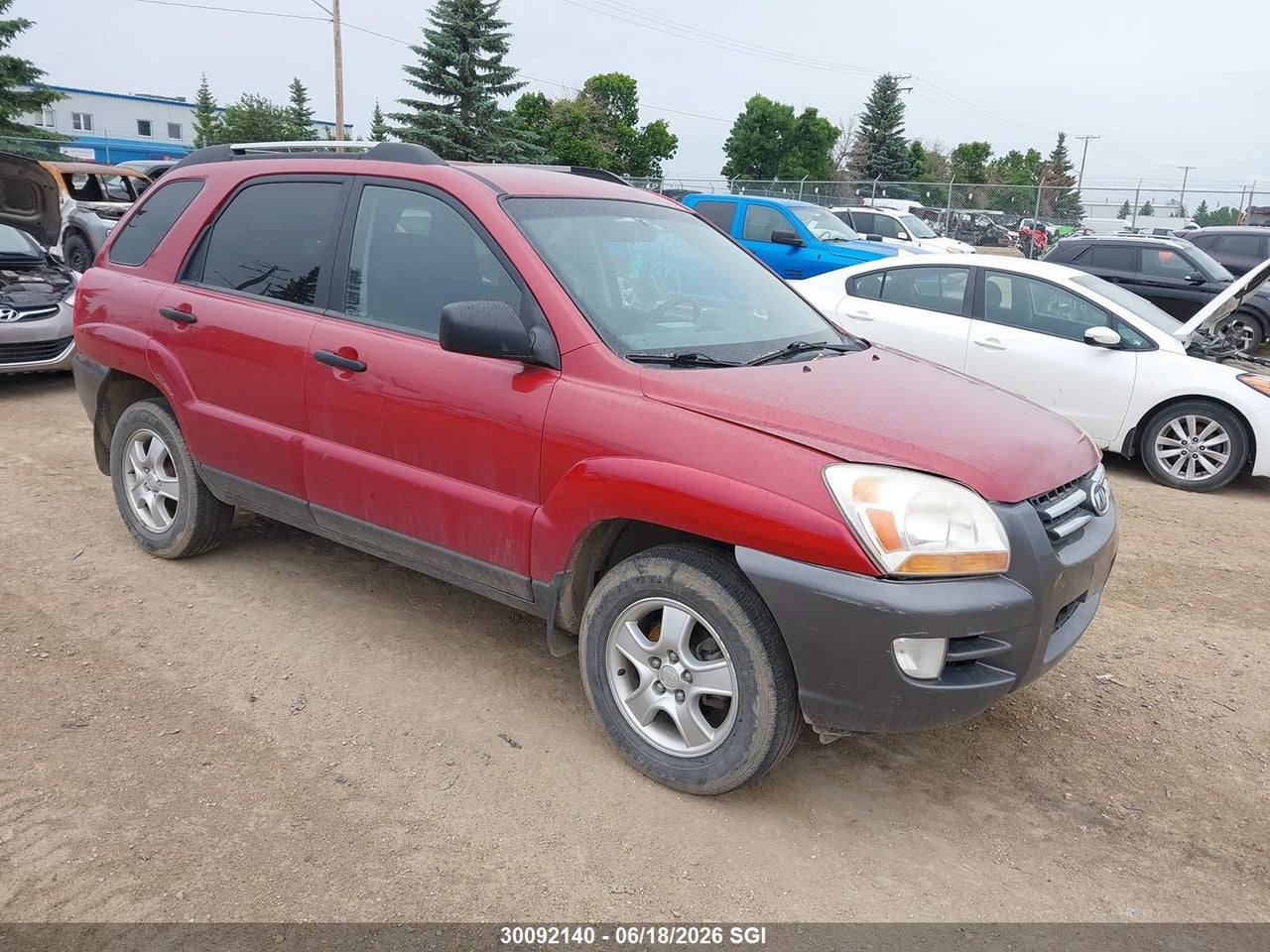 KNDJE723887514011 · 2008 KIA SPORTAGE EX/LX