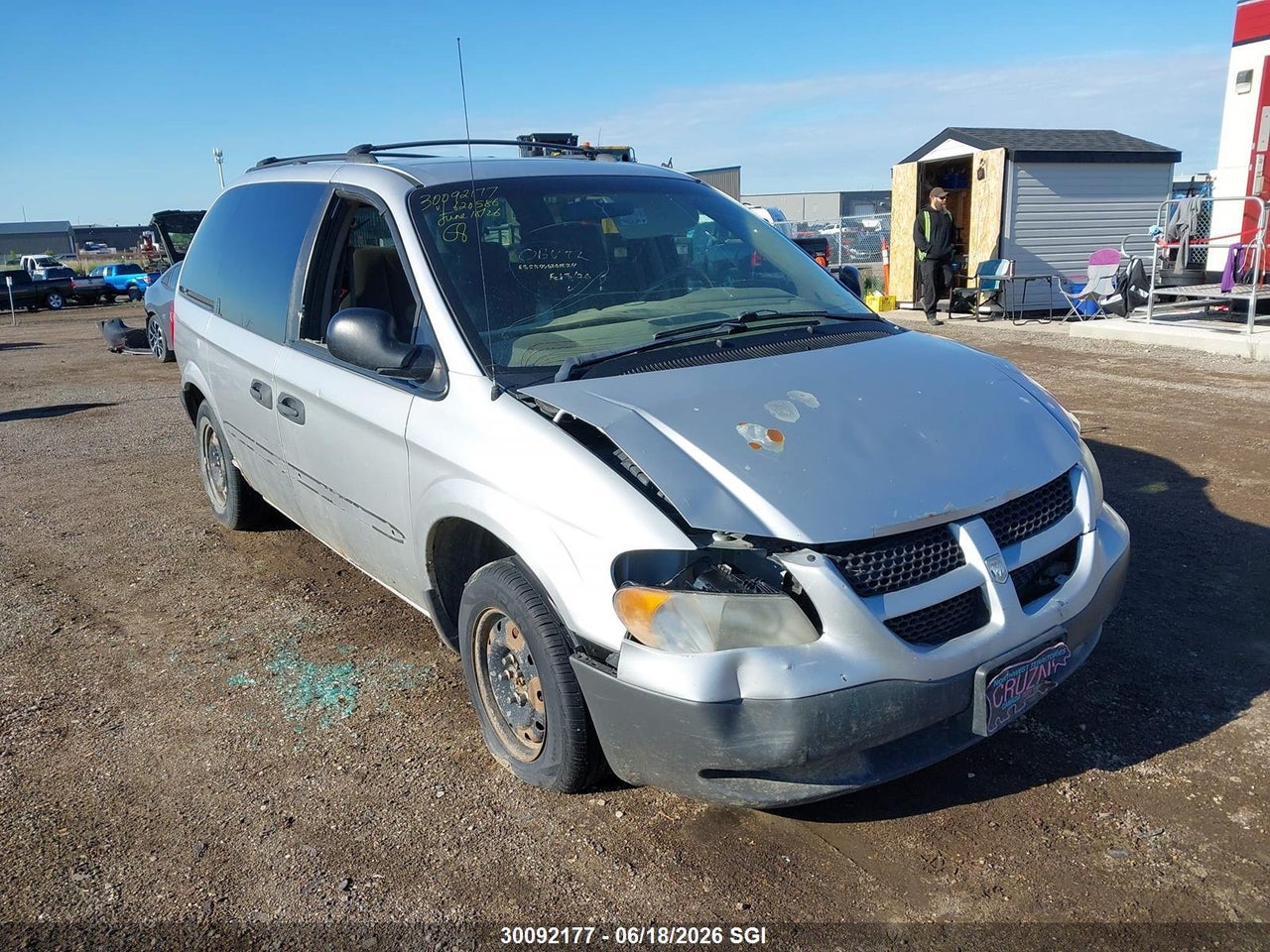 1B4GP25R72B620586 · 2002 DODGE CARAVAN SE