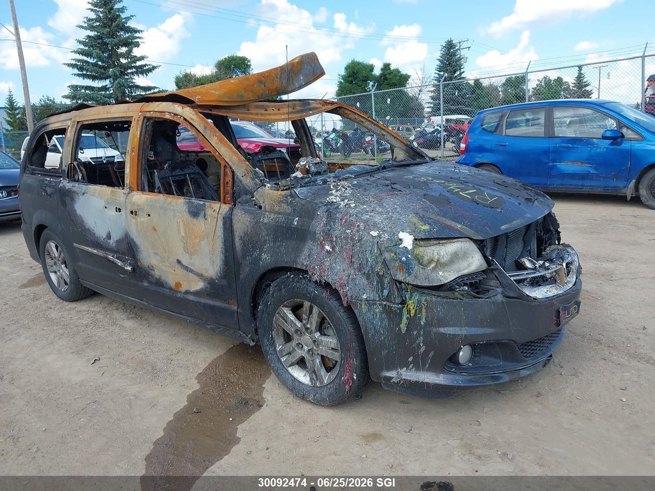2C4RDGDGXFR746689 · 2015 DODGE GRAND CARAVAN CREW