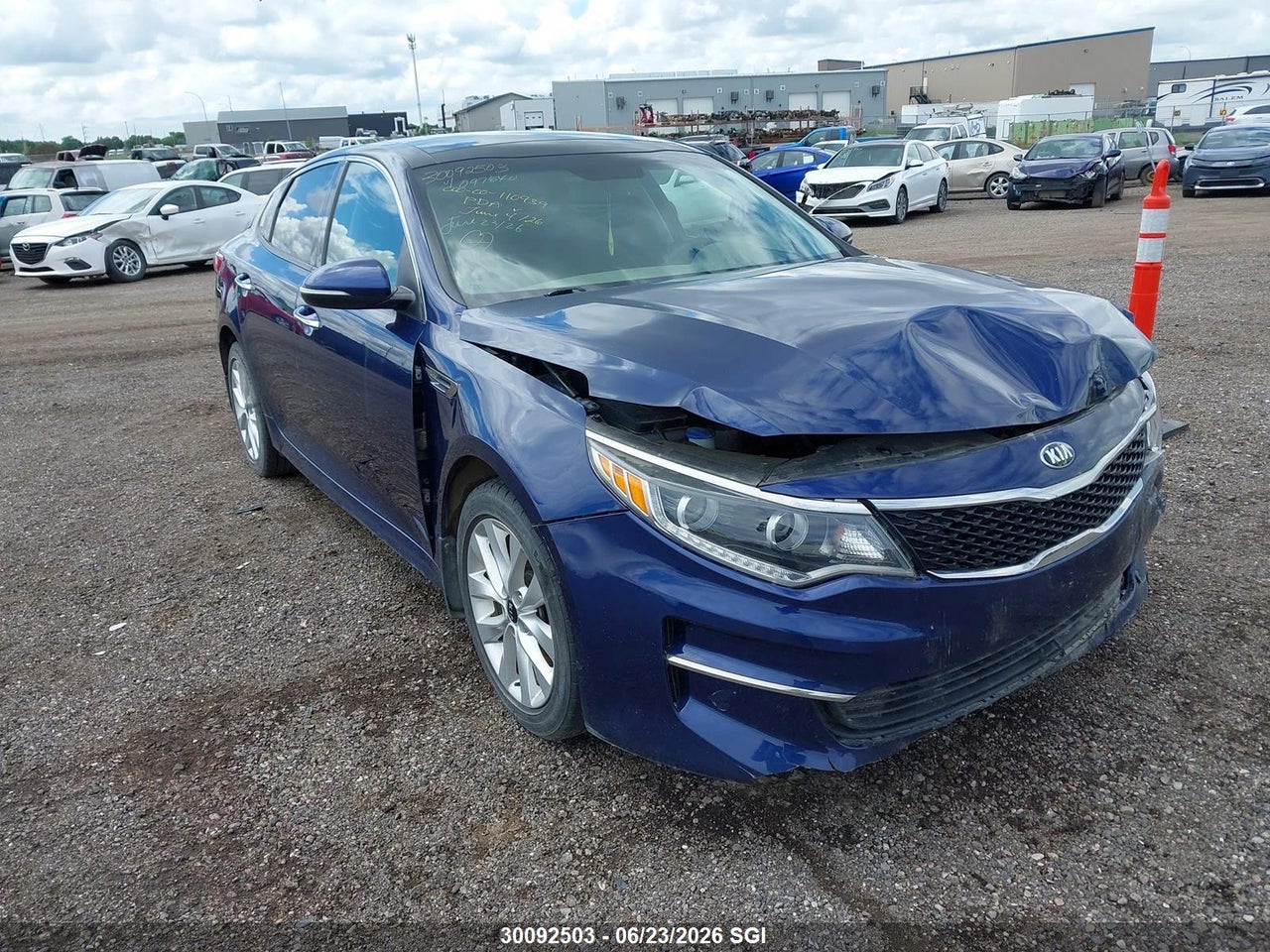 5XXGU4L38GG097540 · 2016 KIA OPTIMA EX