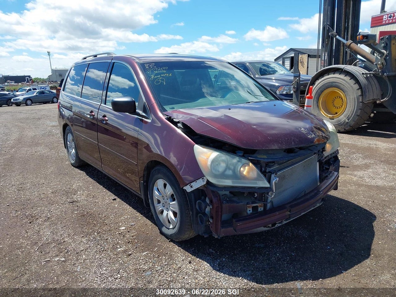 5FNRL38499B502298 · 2009 HONDA ODYSSEY EX