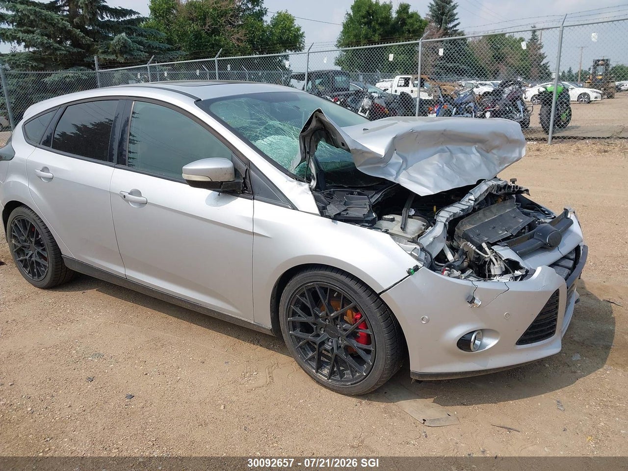 1FAHP3N23CL383242 · 2012 FORD FOCUS TITANIUM