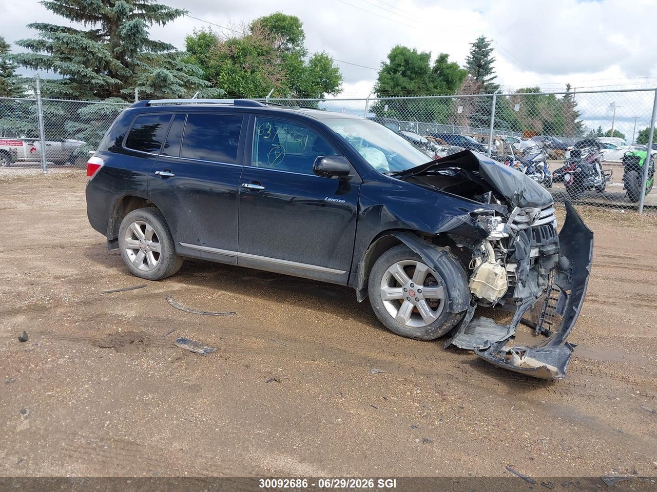 5TDDK3EH8CS164285 · 2012 TOYOTA HIGHLANDER LIMITED