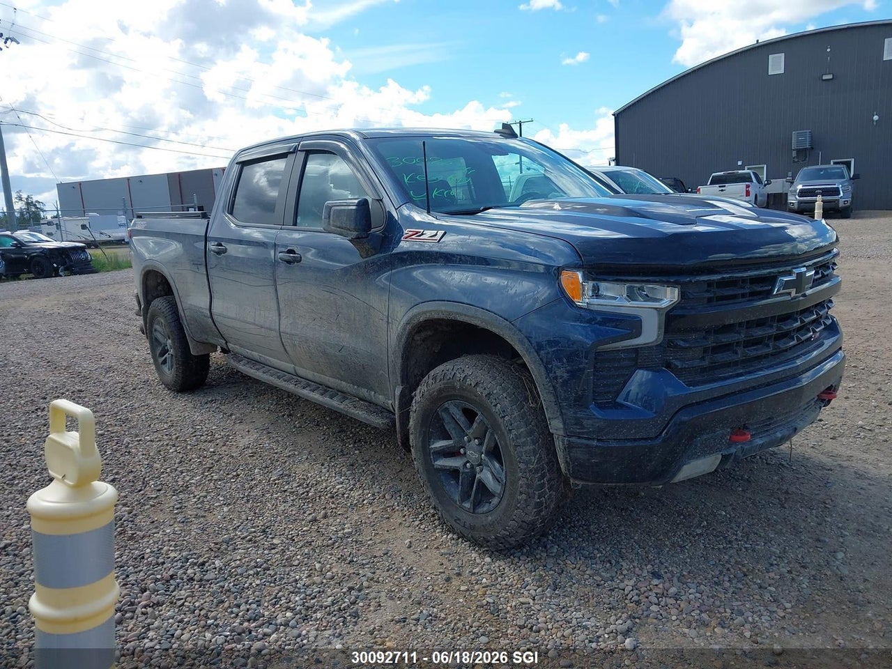 3GCPDFEK9NG609235 · 2022 CHEVROLET SILVERADO K1500 LT TRAIL BOSS