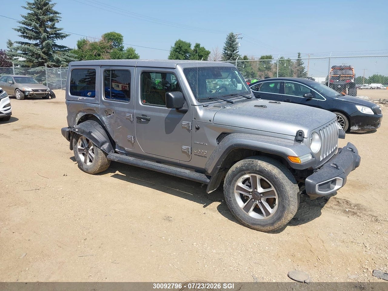 1C4HJXEG3LW326388 · 2020 JEEP WRANGLER UNLIMITED SAHARA