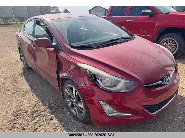 KMHDH4AH9FU286823 · 2015 HYUNDAI ELANTRA SE/SPORT/LIMITED