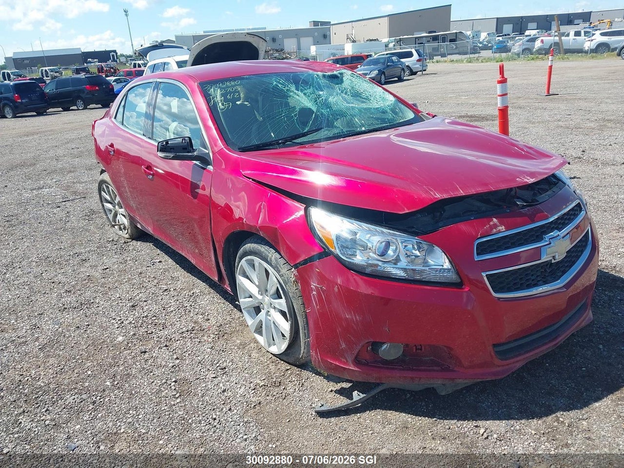1G11E5SA7DF182705 · 2013 CHEVROLET MALIBU 2LT