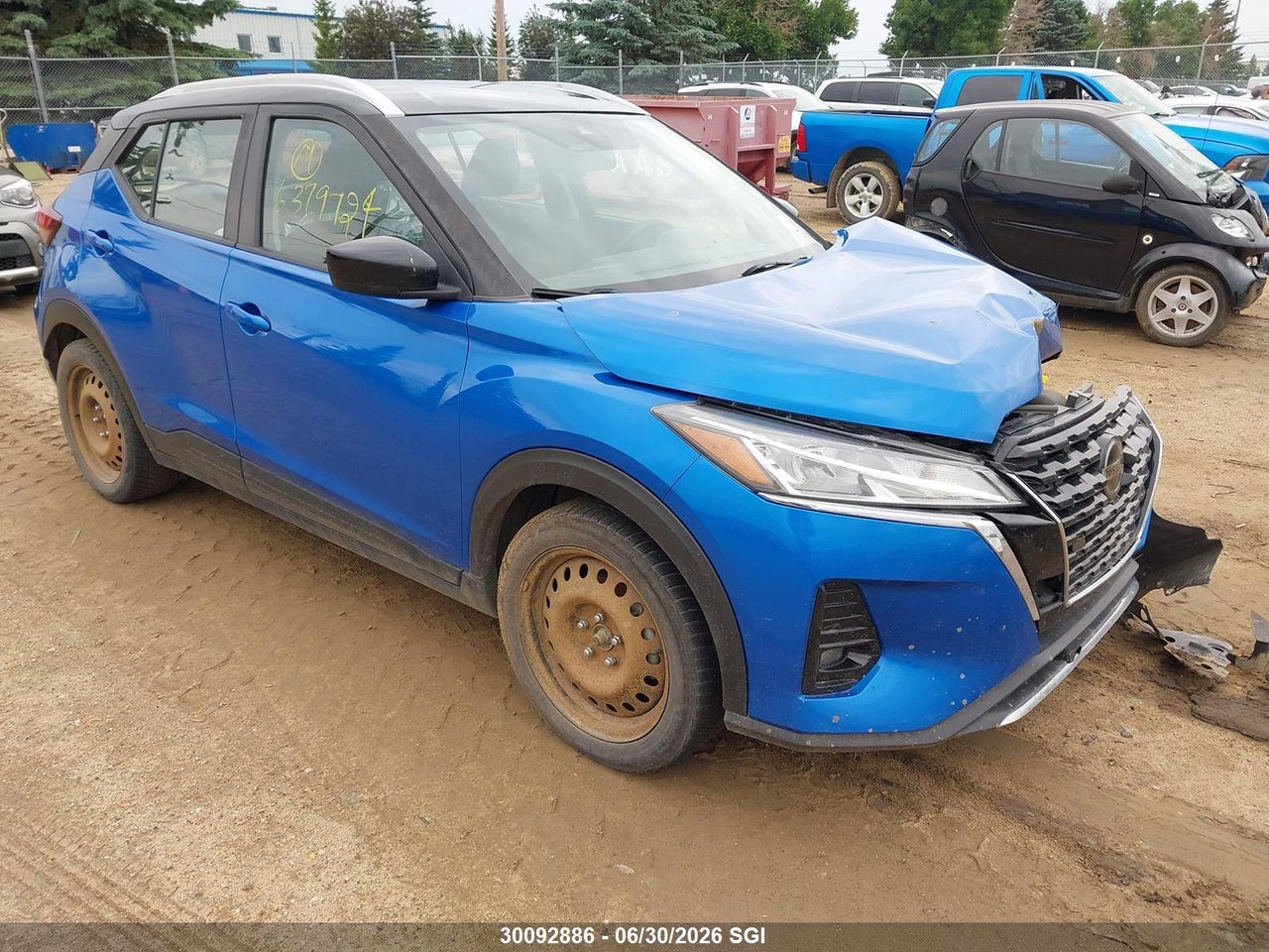 3N1CP5CV1ML555032 · 2021 NISSAN KICKS SV