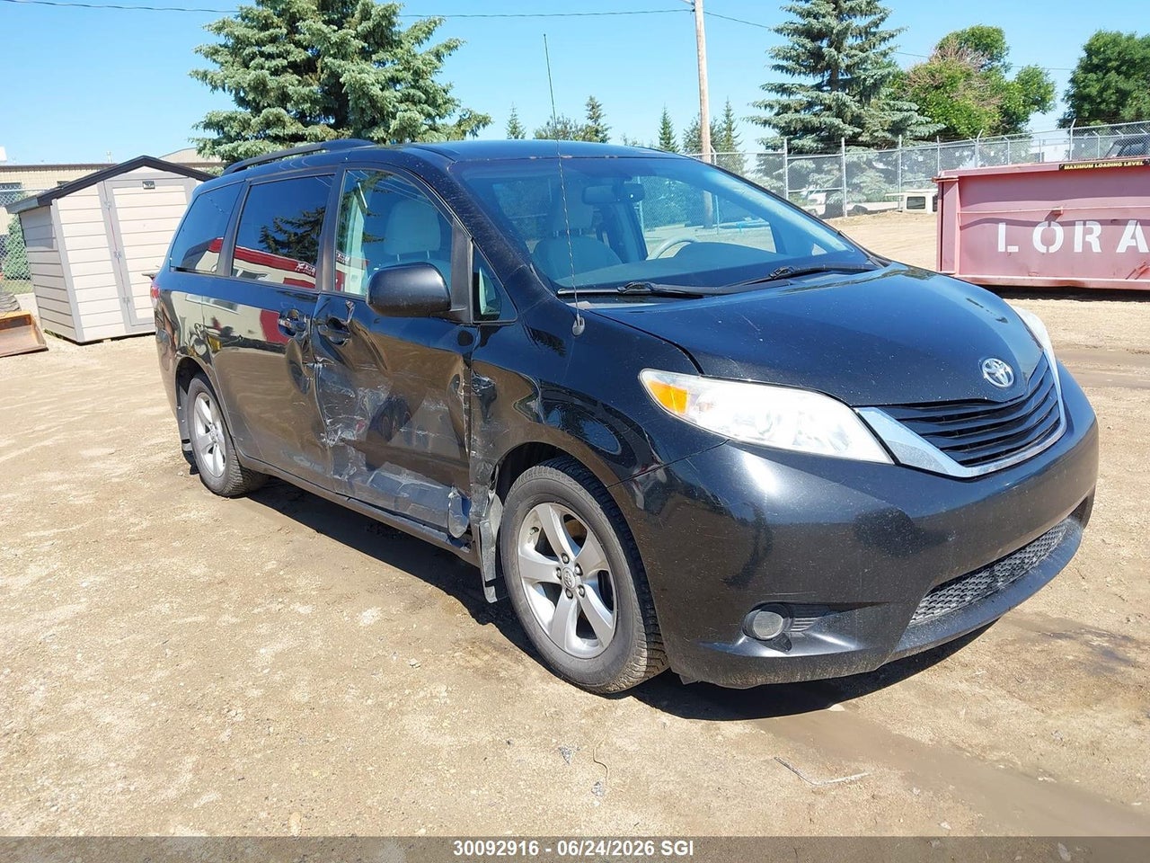 5TDKK3DC2CS220444 · 2012 TOYOTA SIENNA LE