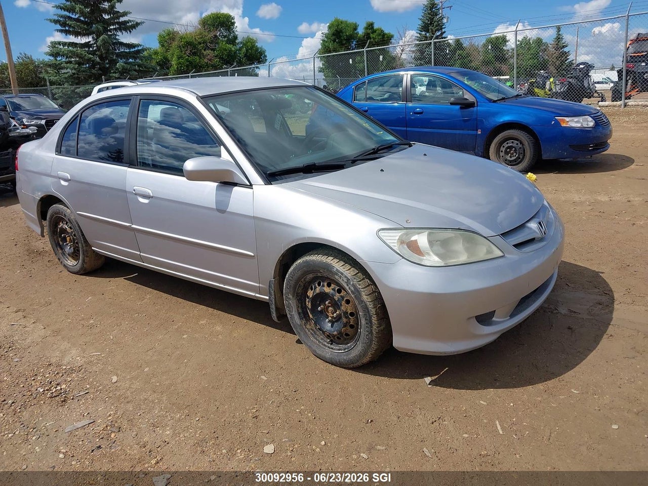 2HGES16624H936111 · 2004 HONDA CIVIC LX