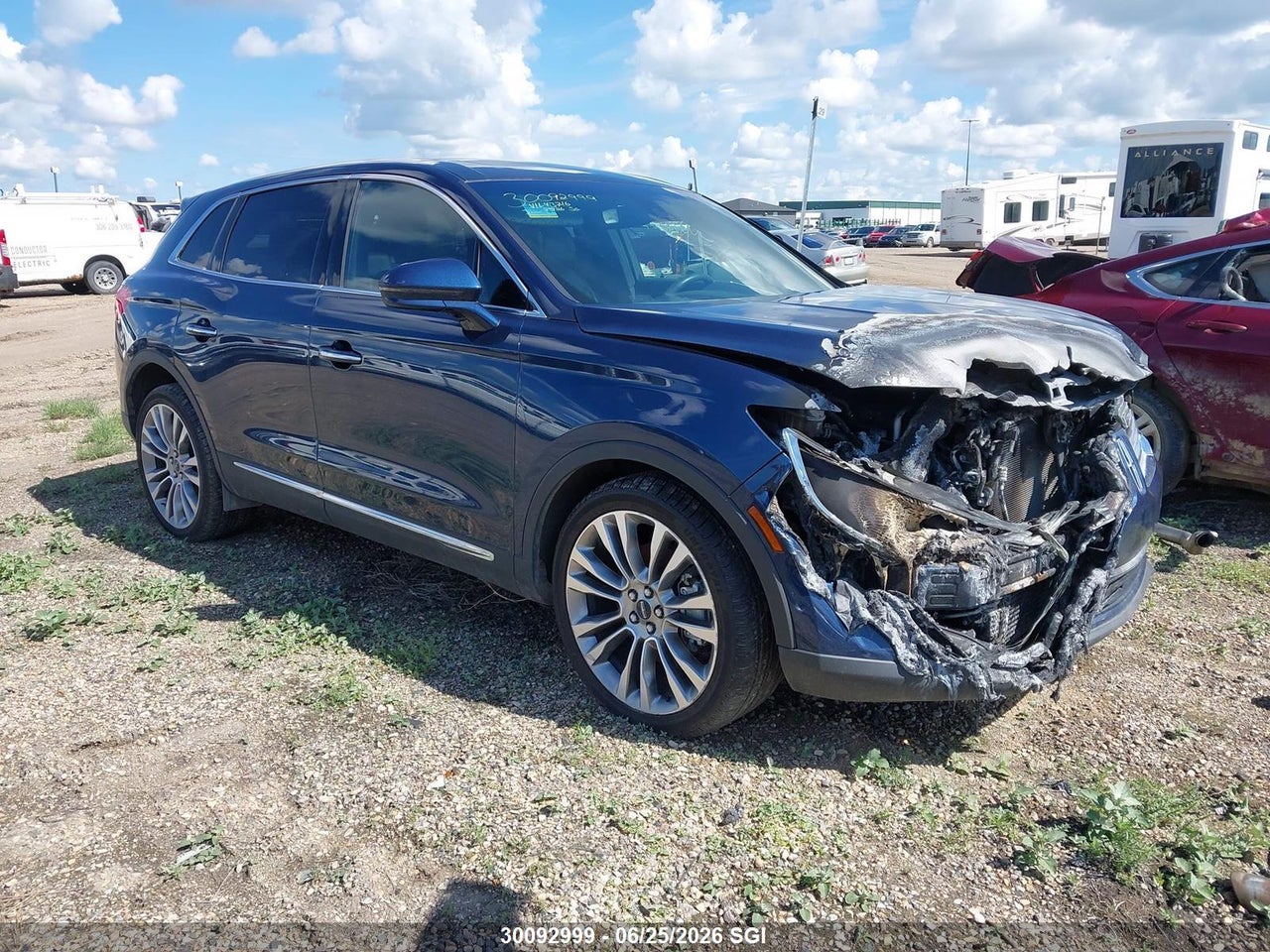 2LMPJ8LP6HBL43716 · 2017 LINCOLN MKX RESERVE
