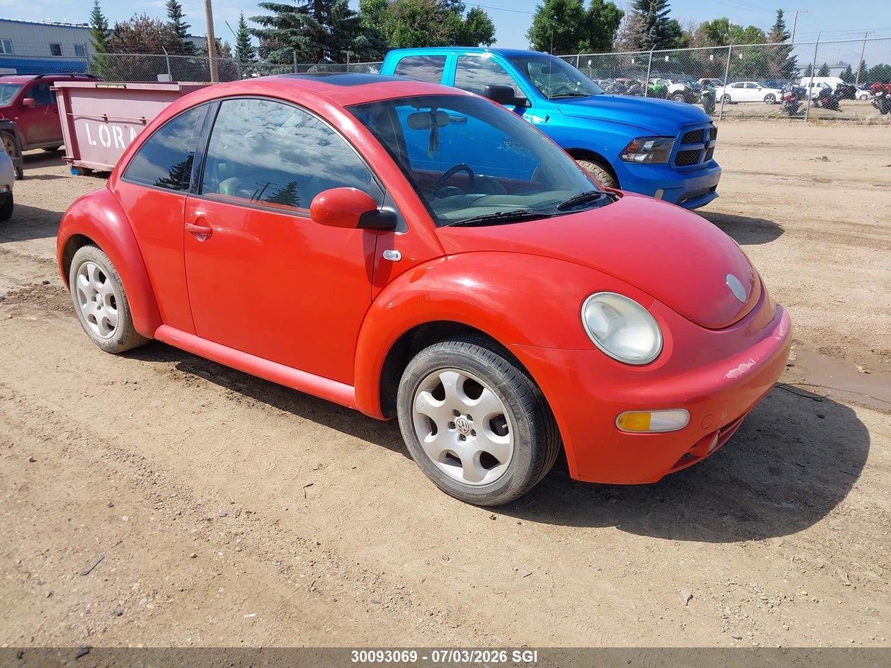 3VWCK21C43M412027 · 2003 VOLKSWAGEN NEW BEETLE GLS