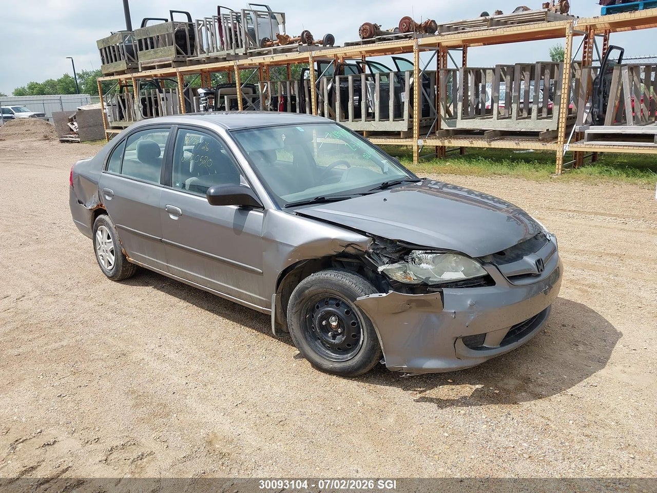 2HGES16404H904580 · 2004 HONDA CIVIC DX