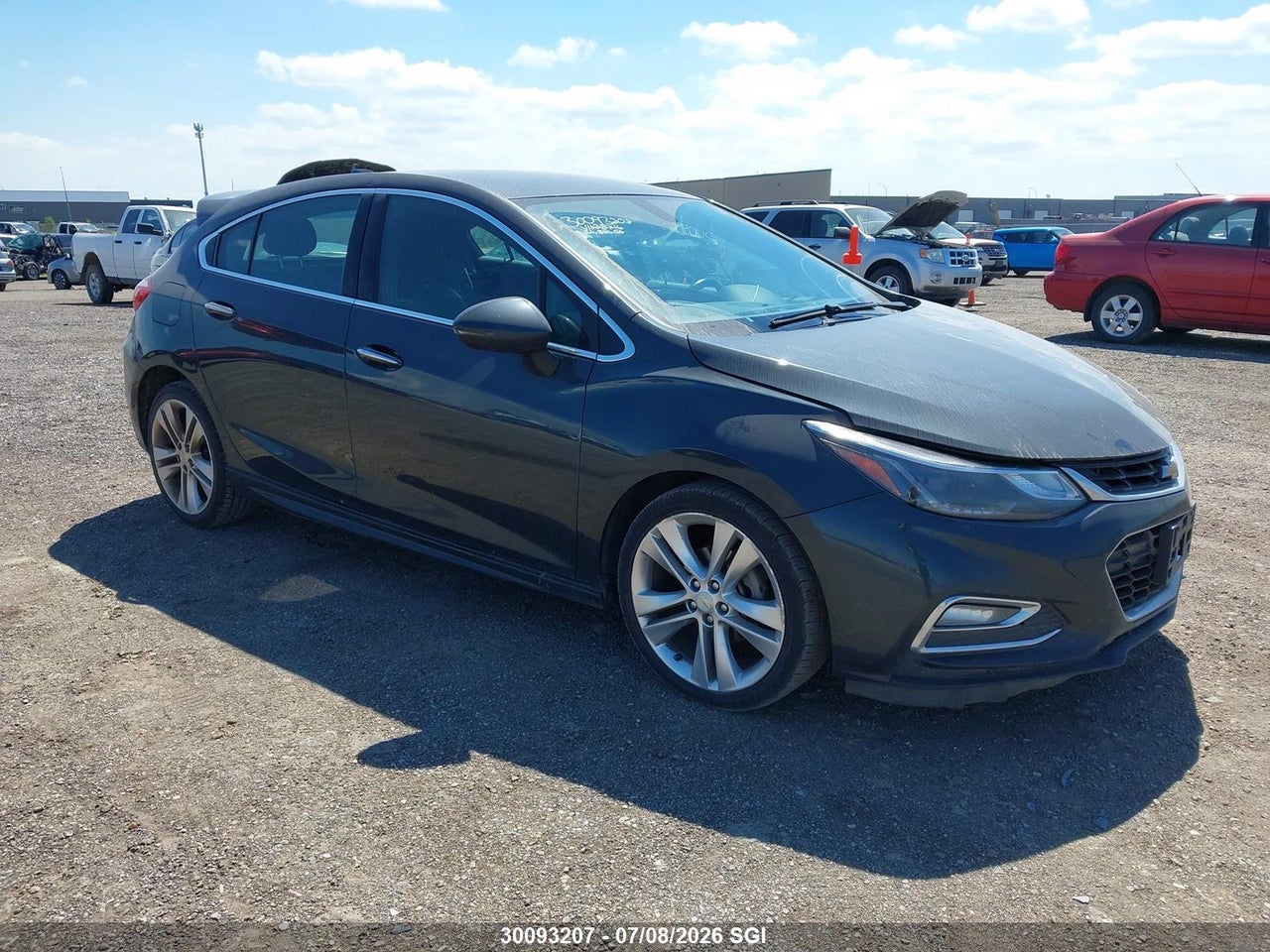3G1BF6SM7JS628716 · 2018 CHEVROLET CRUZE PREMIER