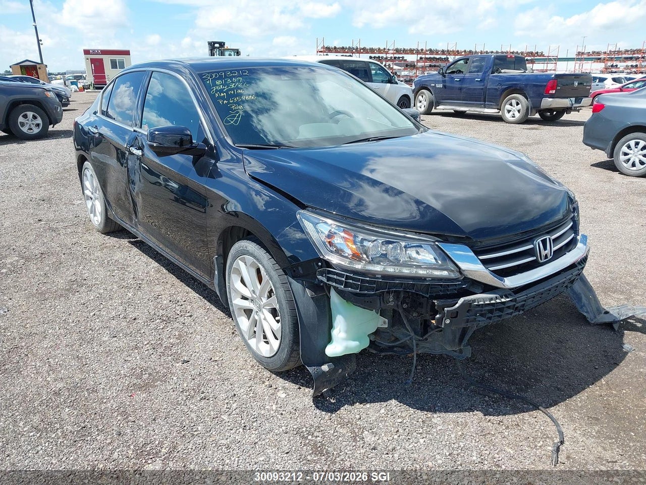 1HGCR3F93DA801369 · 2013 HONDA ACCORD TOURING
