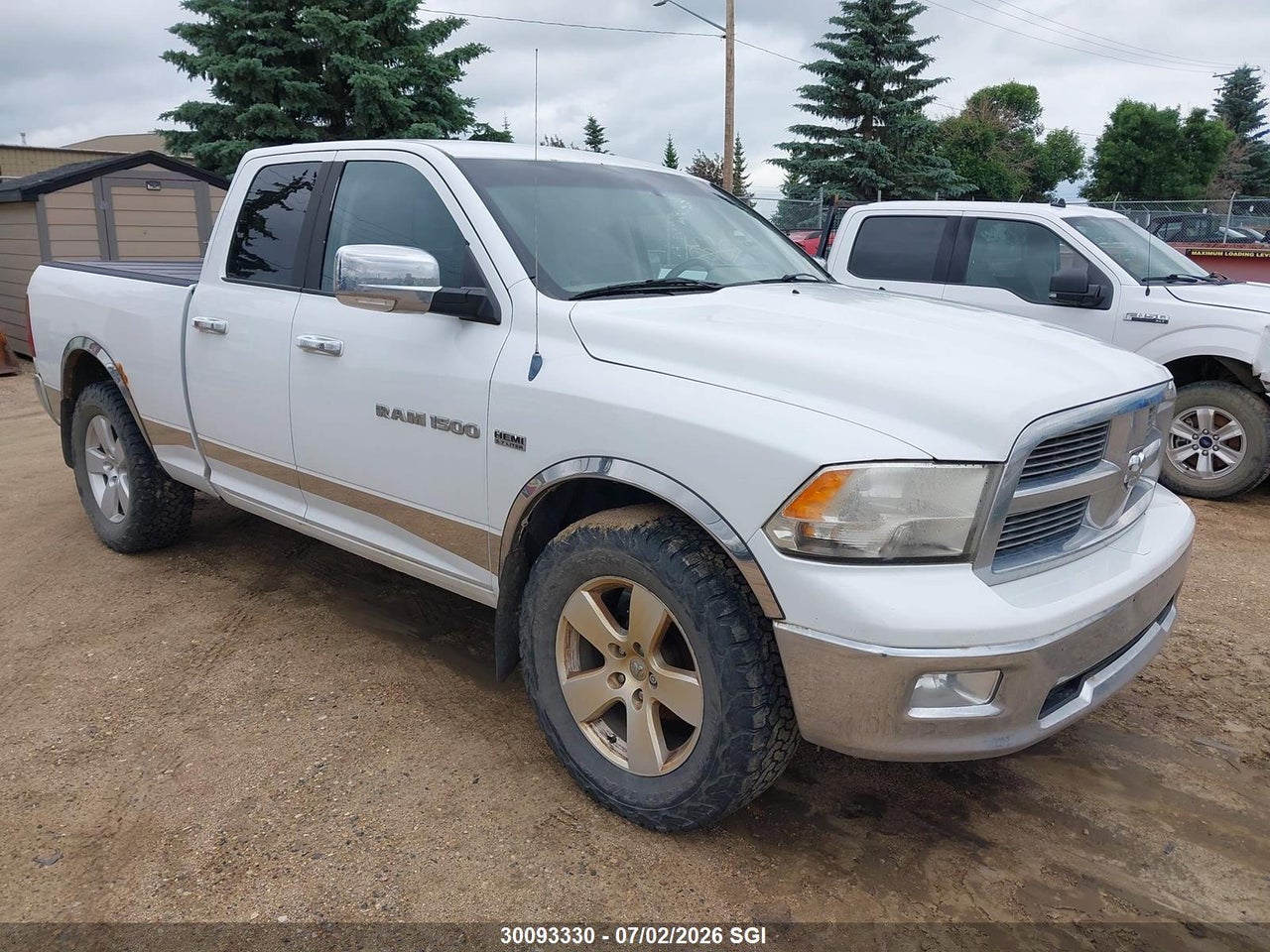 1C6RD7GT1CS133242 · 2012 DODGE RAM 1500 SLT