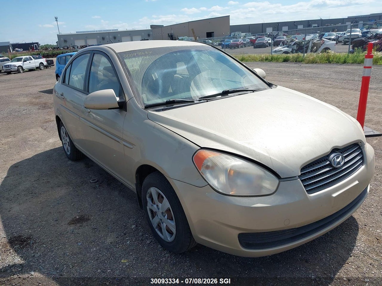 KMHCN45C08U204256 · 2008 HYUNDAI ACCENT GLS
