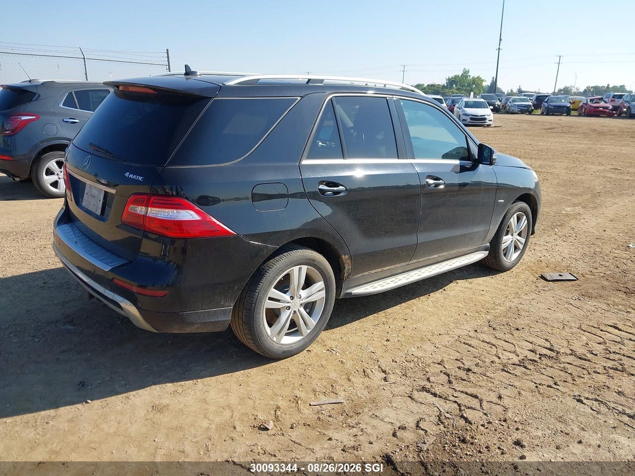 4JGDA5HB6CA003061 · 2012 MERCEDES BENZ ML 350 4MATIC · 4/11