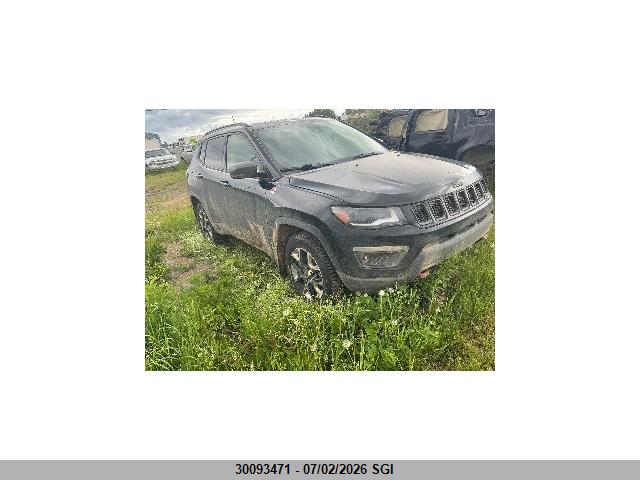 3C4NJDDB1HT687980 · 2017 JEEP COMPASS TRAILHAWK