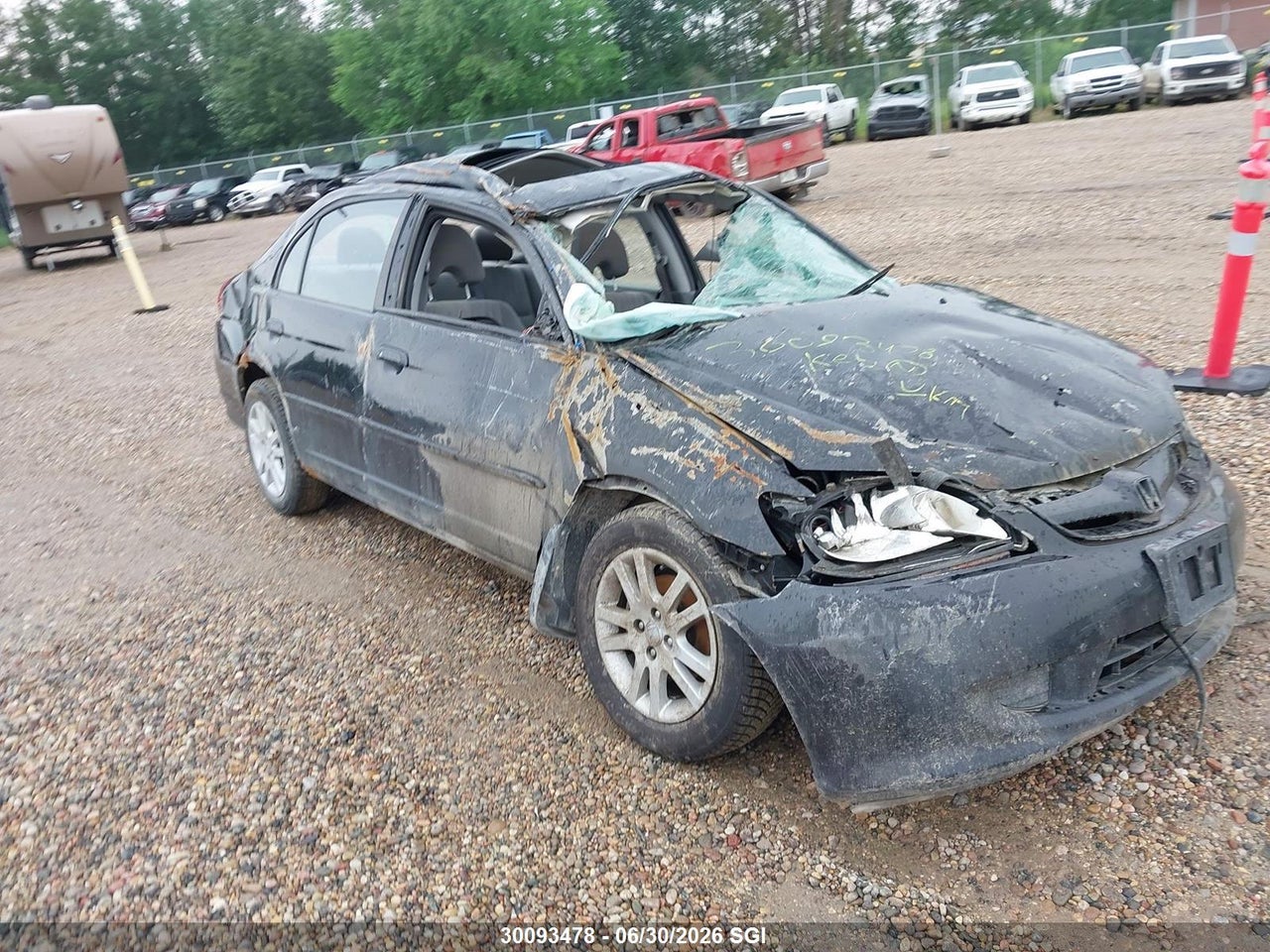 2HGES16675H030974 · 2005 HONDA CIVIC LX
