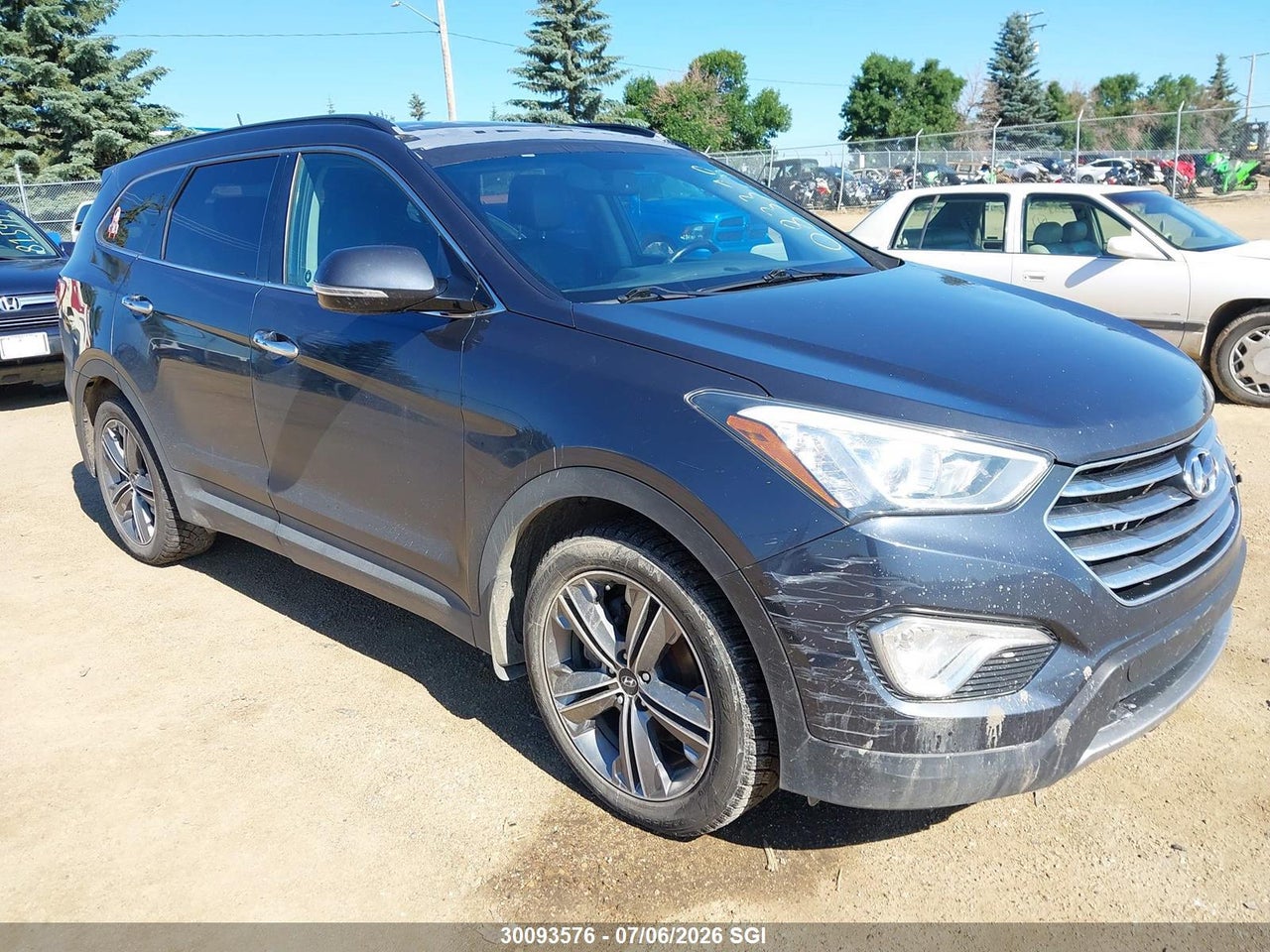 KM8SNDHF7EU083318 · 2014 HYUNDAI SANTA FE GLS