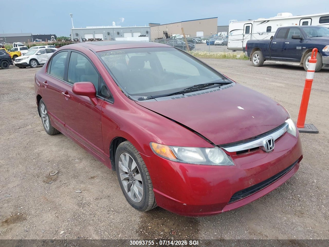 2HGFA16598H000412 · 2008 HONDA CIVIC LX