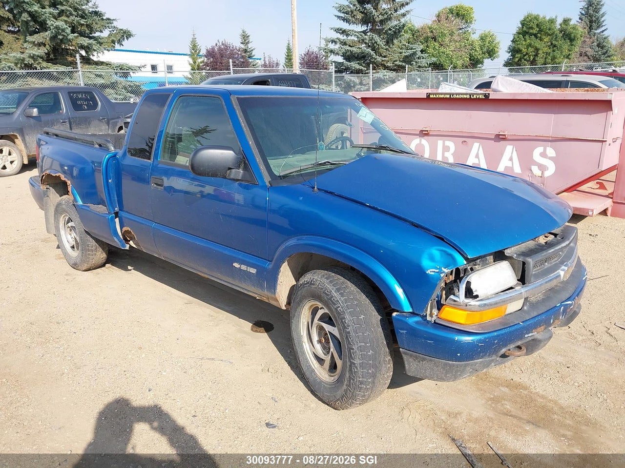 2000 CHEVROLET S TRUCK S10