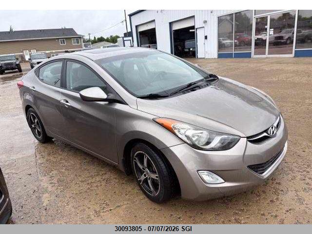 5NPDH4AE7DH213452 · 2013 HYUNDAI ELANTRA GLS/LIMITED