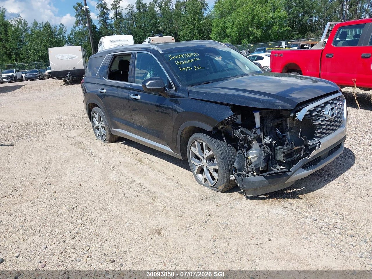 KM8R3DHE2MU287406 · 2021 HYUNDAI PALISADE SEL