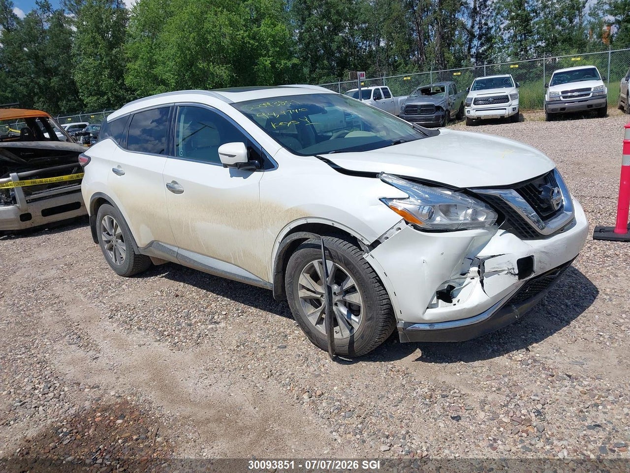 5N1AZ2MH9HN201265 · 2017 NISSAN MURANO S/SL/SV/PLATINUM