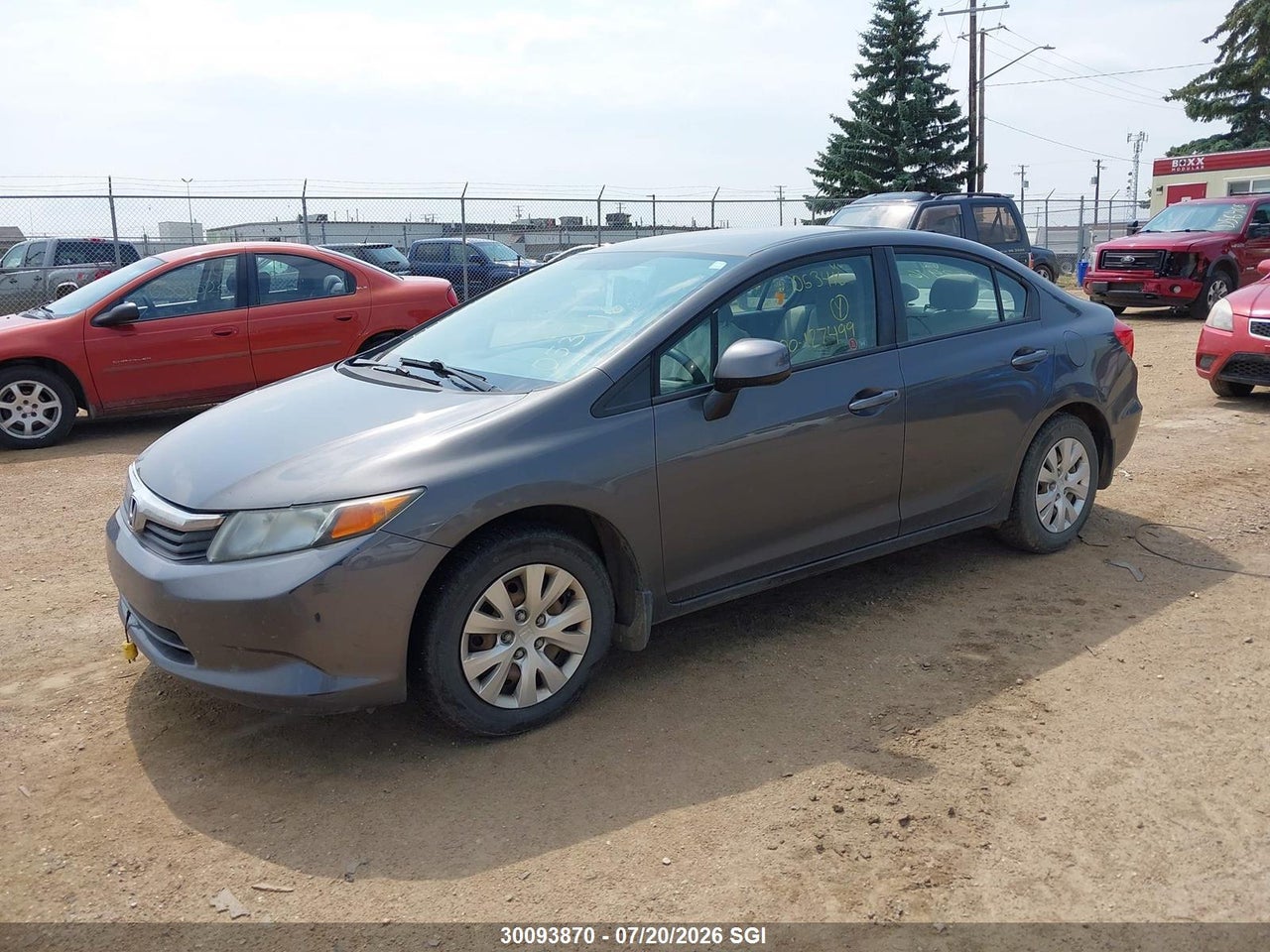 2HGFB2F43CH053416 · 2012 HONDA CIVIC LX · 2/11