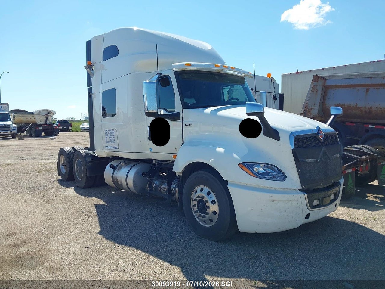 3HSDZAPR6SN107198 · 2025 INTERNATIONAL LT625