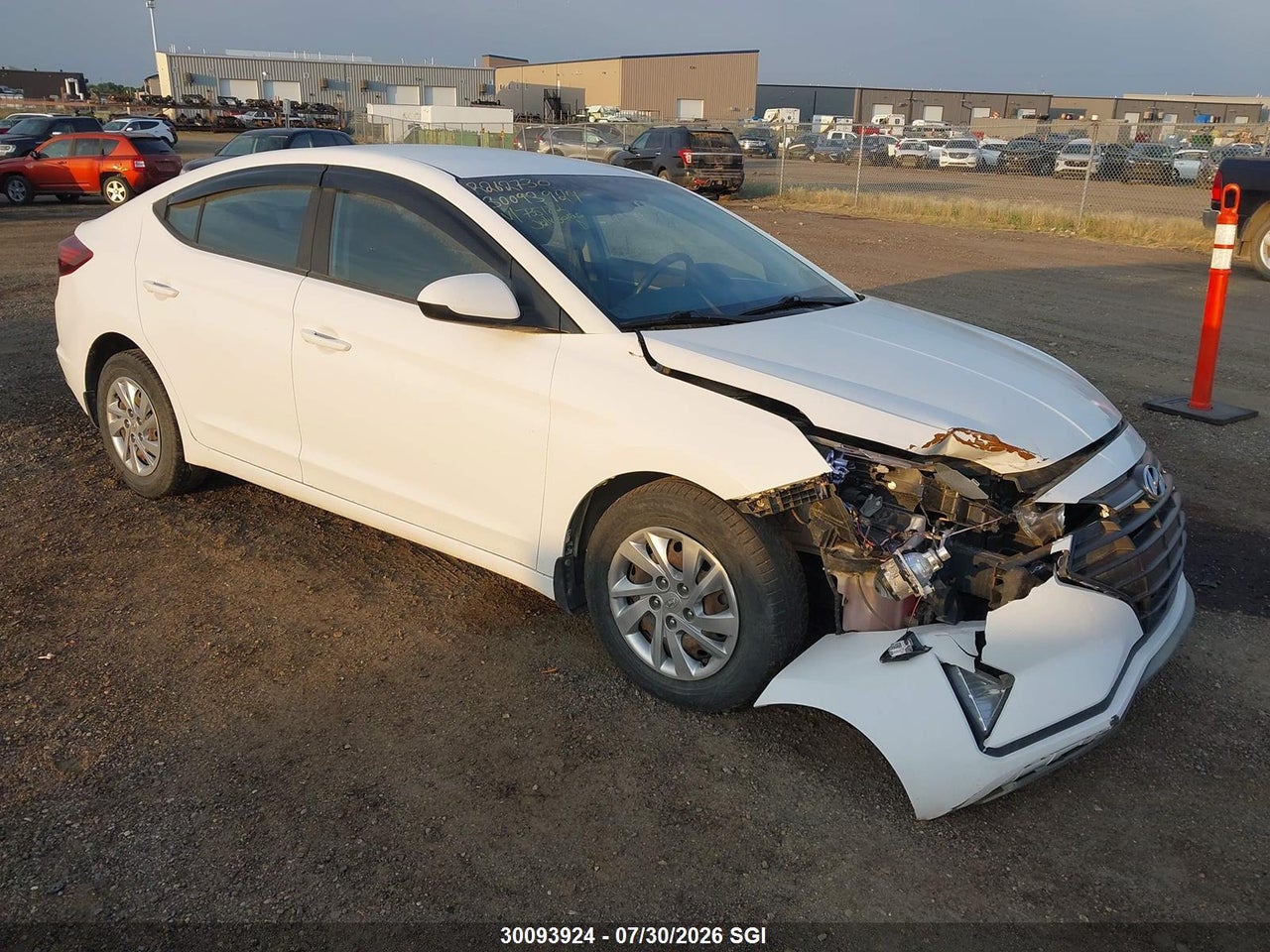 KMHD74LF7KU735182 · 2019 HYUNDAI ELANTRA ESSENTIAL