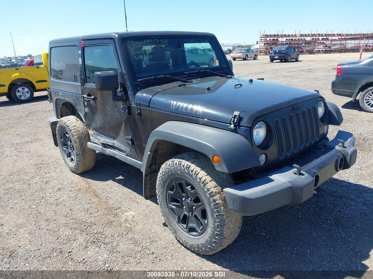 1C4AJWAGXHL517820 · 2017 JEEP WRANGLER SPORT