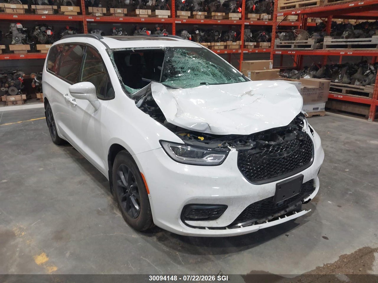 2C4RC1BGXNR118701 · 2022 CHRYSLER PACIFICA TOURING L
