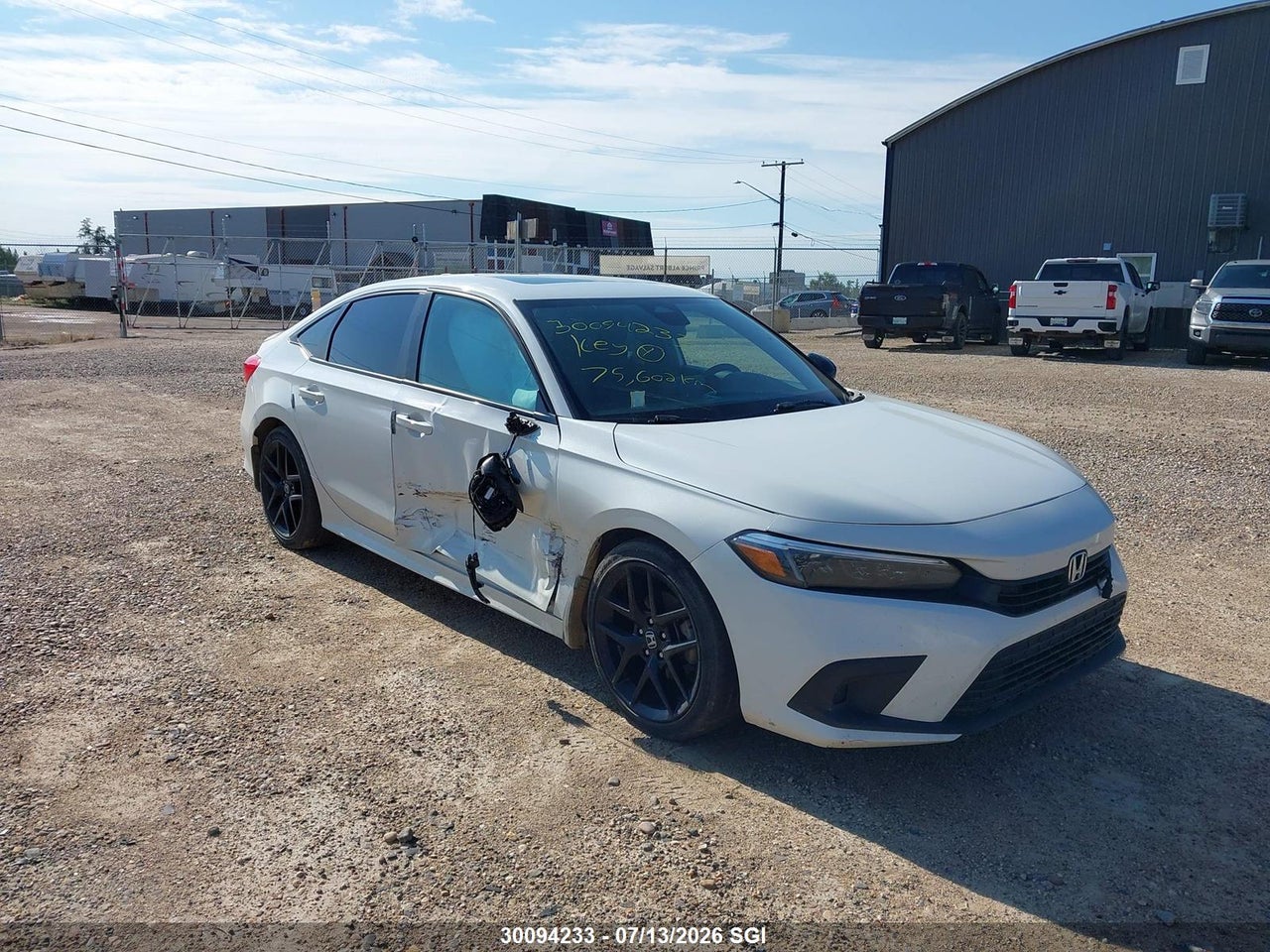 2HGFE2F50NH129595 · 2022 HONDA CIVIC SPORT