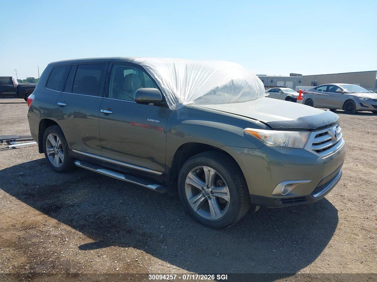 5TDDK3EH2BS072376 · 2011 TOYOTA HIGHLANDER LIMITED