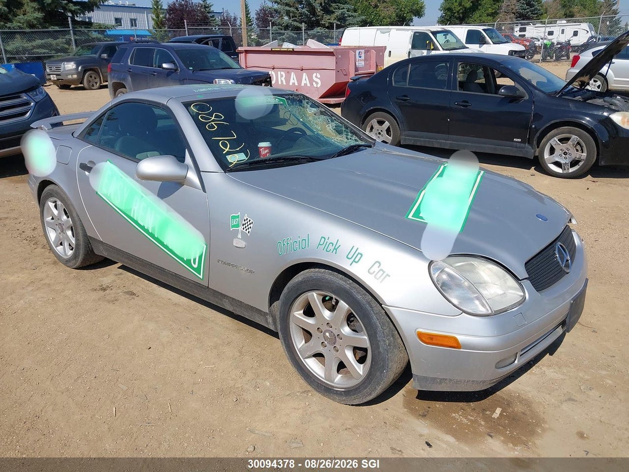 WDBKK47F1XF086722 · 1999 MERCEDES BENZ SLK 230 KOMPRESSOR