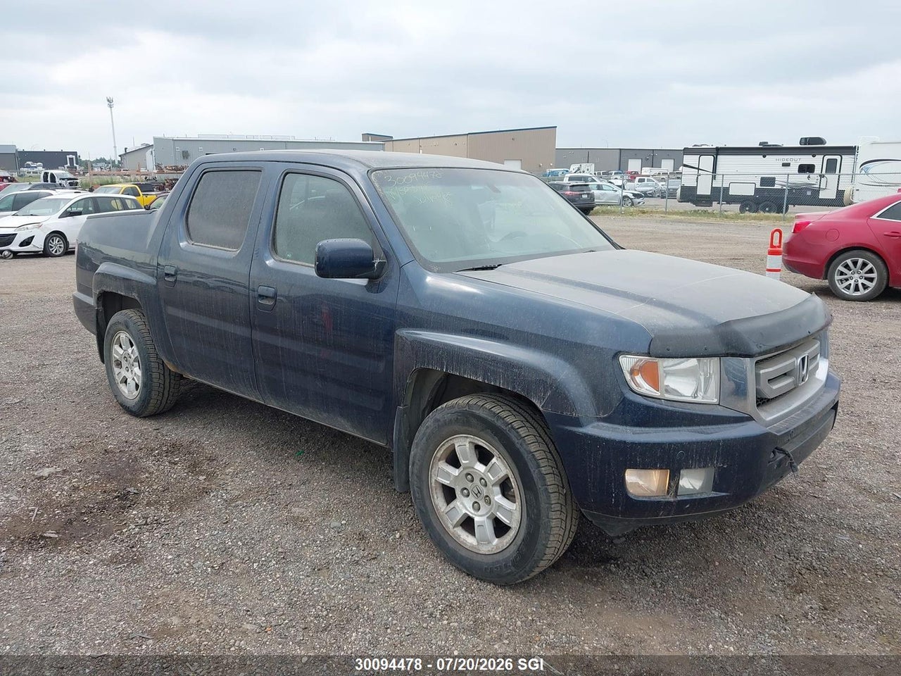 5FPYK1F51AB503925 · 2010 HONDA RIDGELINE RTL