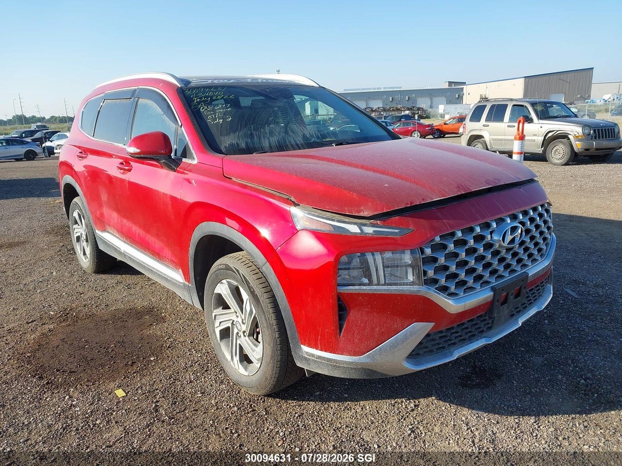 5NMS3DAJ6MH316040 · 2021 HYUNDAI SANTA FE SEL