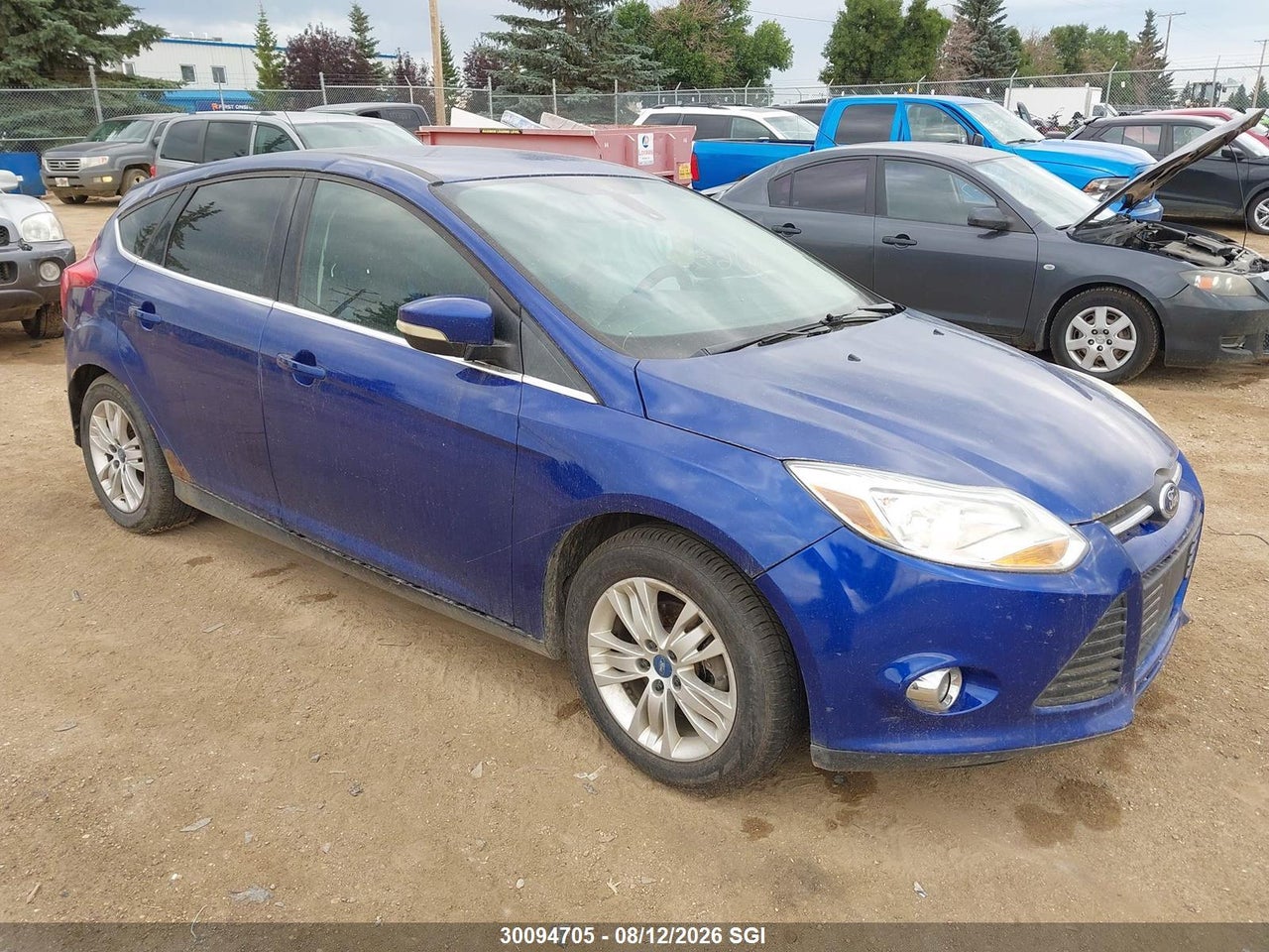 1FAHP3M28CL228624 · 2012 FORD FOCUS SEL